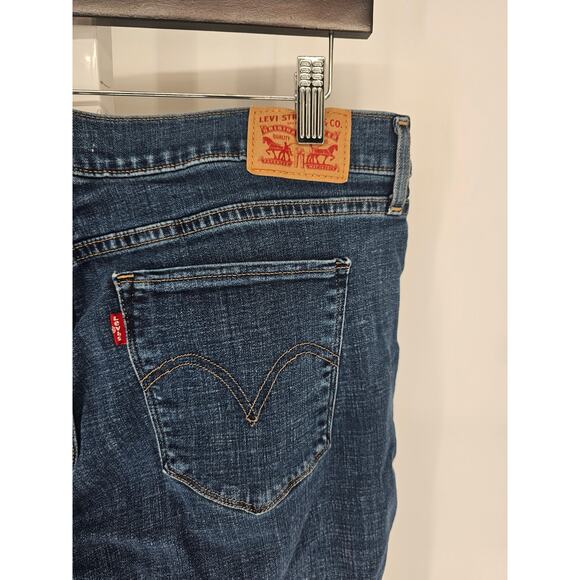 Levi Strauss Womens Sz 14 Classic Bootcut Blue Jeans Medium Wash - Picture 4 of 5